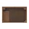 James Martin Vanities 36'' Vanity, Mid Century Walnut w/ 3 CM Arctic Fall Solid Surface Top 485-V36-WLT-3AF - alternate 5